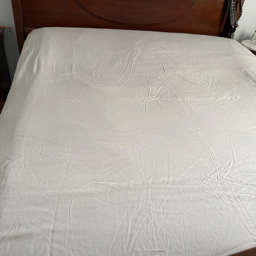 Cozy Earth Duvet Cover Queen 92X88 Viscose Bamboo Neutral Minimalist Luxury